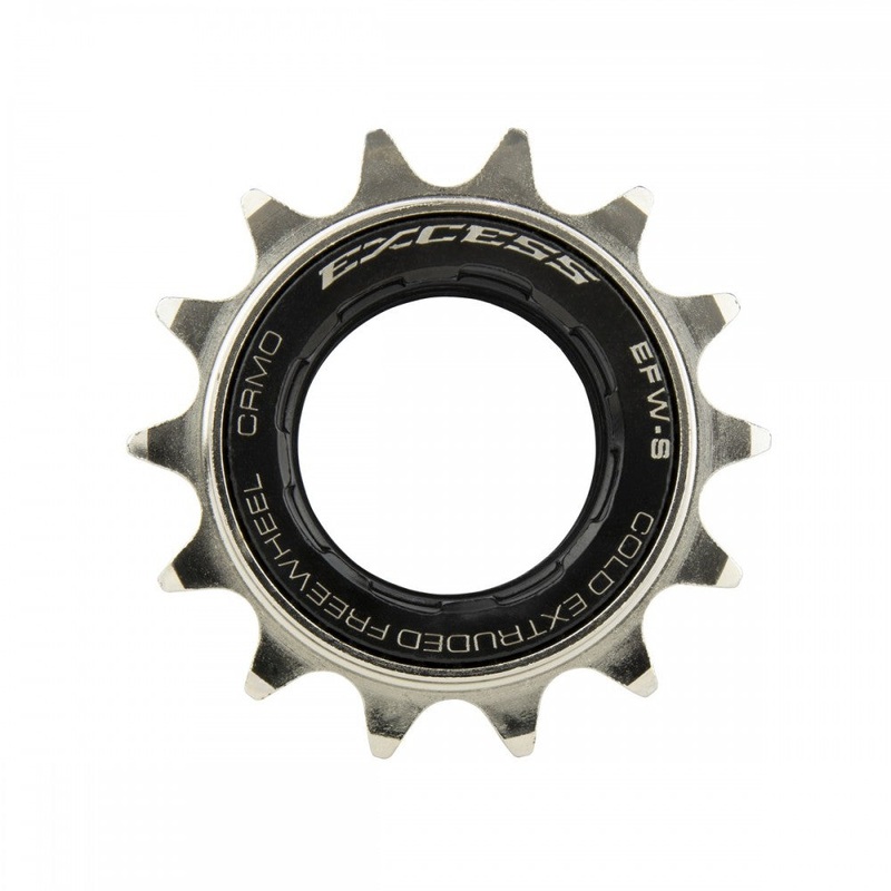 Excess EFW-S BMX Freewheel – 18T – 1/8″ & 3/32″ – Chrome/Black