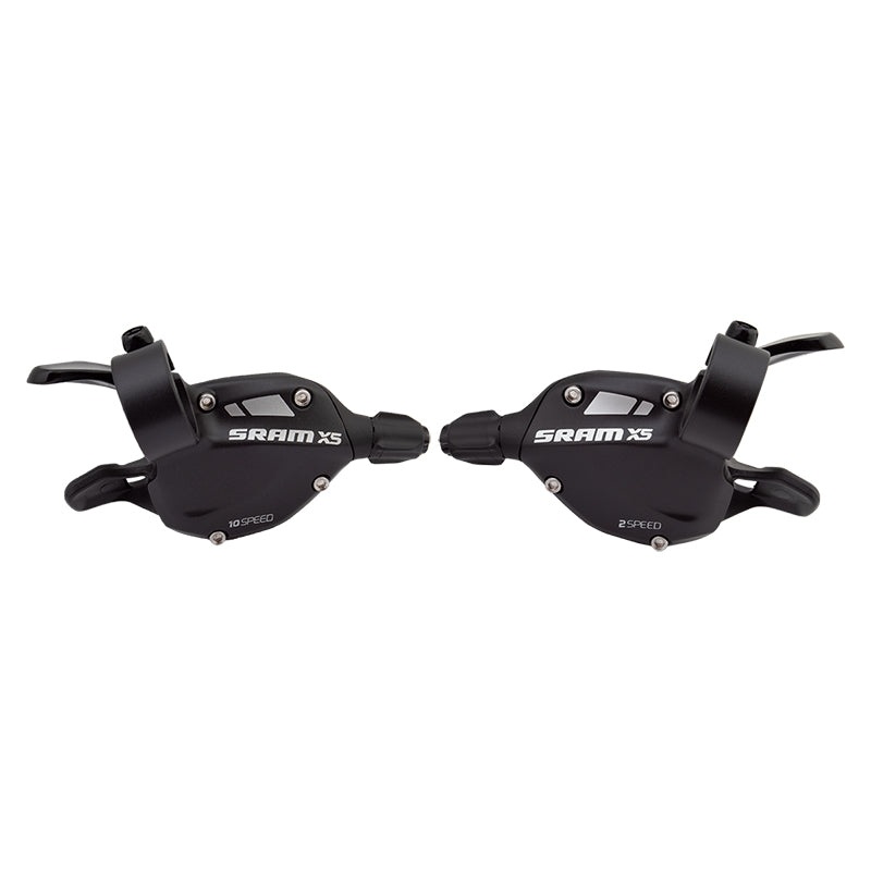 SRAM X5 Trigger Shifter Set – 2 x 10-Speed Black