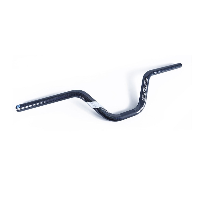 Supercross BMX | Expert / Junior Carbon Bars Junior 4.5″ Gloss Carbon