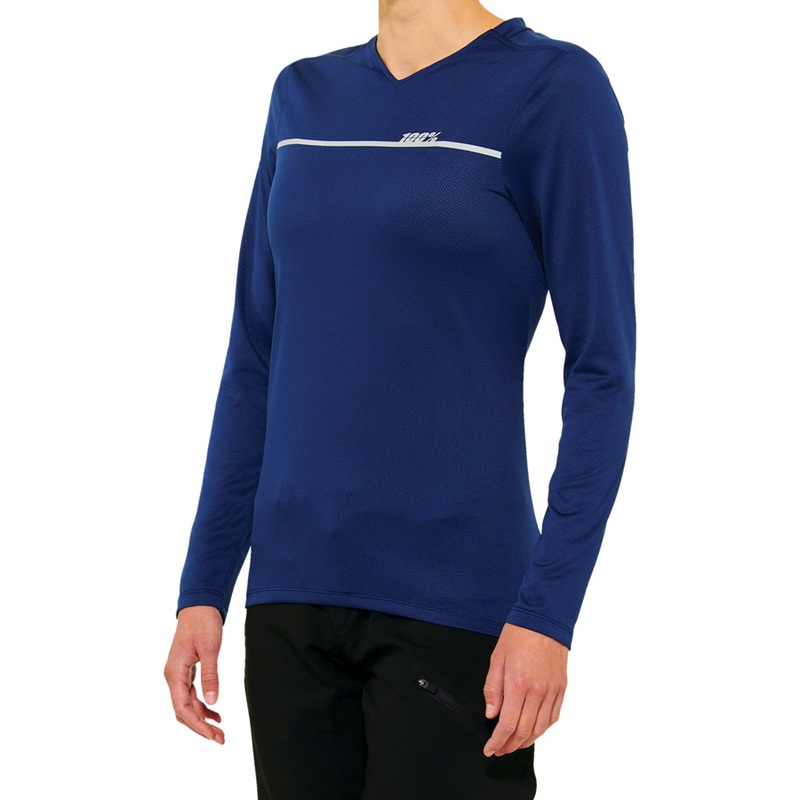 100% Ridecamp Jersey – Navy, Women’s, Short Sleeve, X-Large
