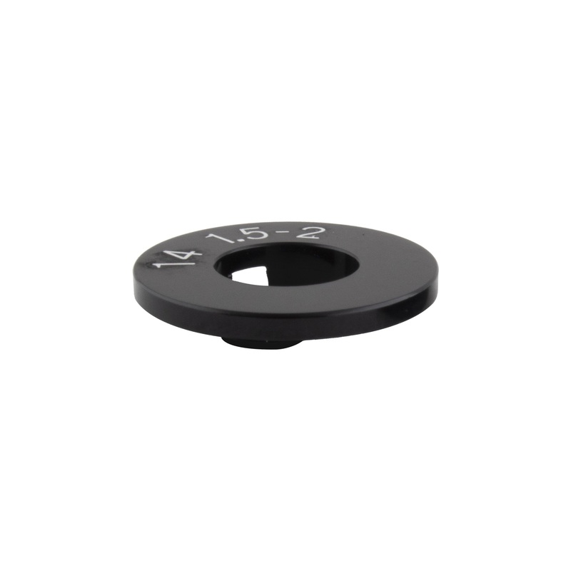Alienation Circle Jerks Chain Tensioner (10mm) Black 10mm Slotted 7.5-8mm