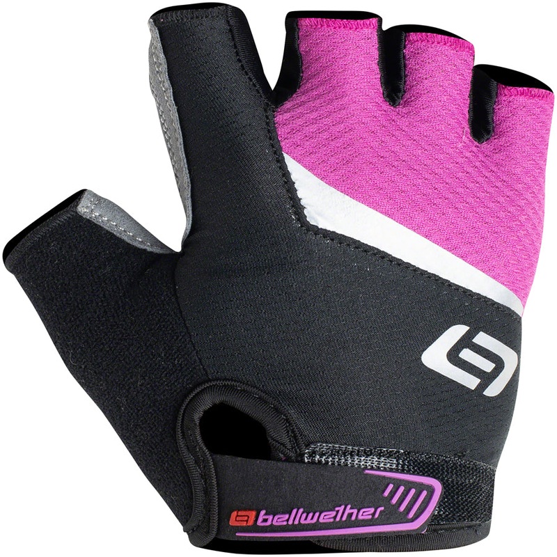 Bellwether Ergo Gel Gloves – Fuchsia, Short Finger, Women’s, Large
