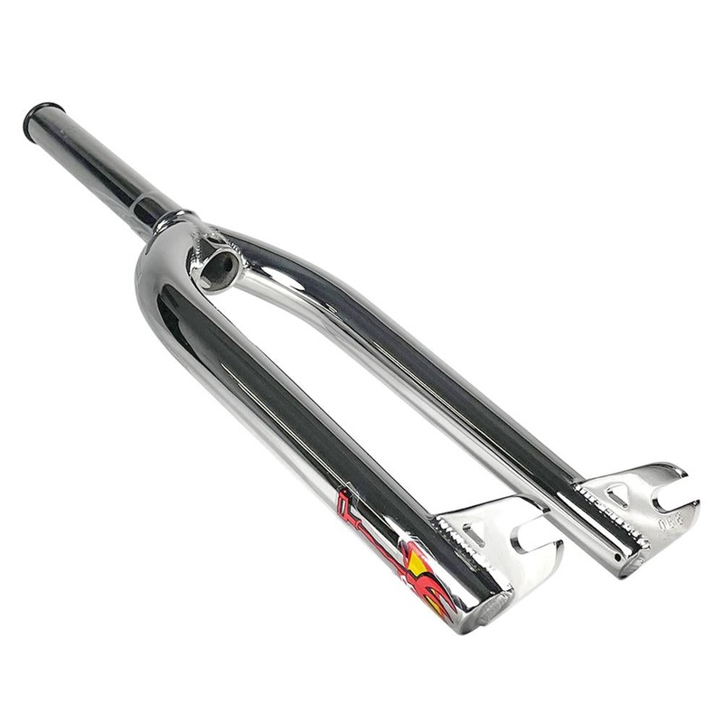 S&M Shield Pitchfork – Limited Edition Chrome – 33mm Offset