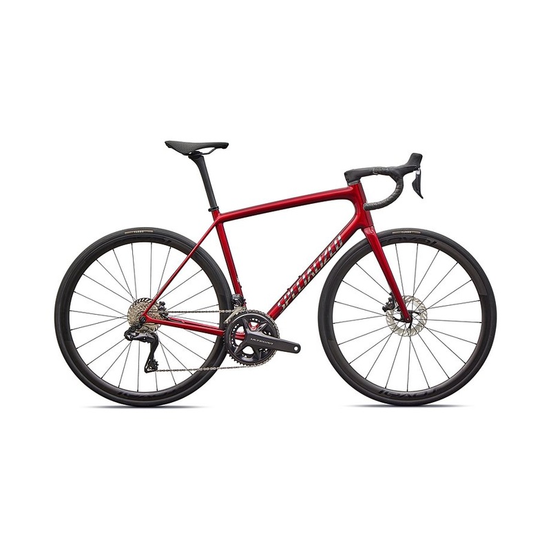 2026 Specialized Aethos Pro Di2 Bike Gloss Red Sky / Chrome 54