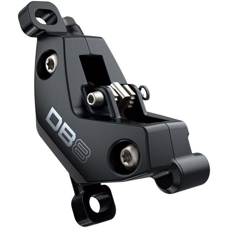 DB8 Disc Brake Caliper – Mineral Oil Caliper, Post Mount, 4-Piston, Diffusion Black