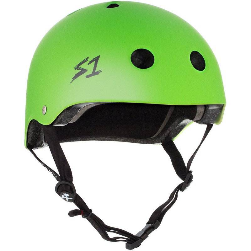 S1 Mini Lifer Helmet – Bright Green Matte