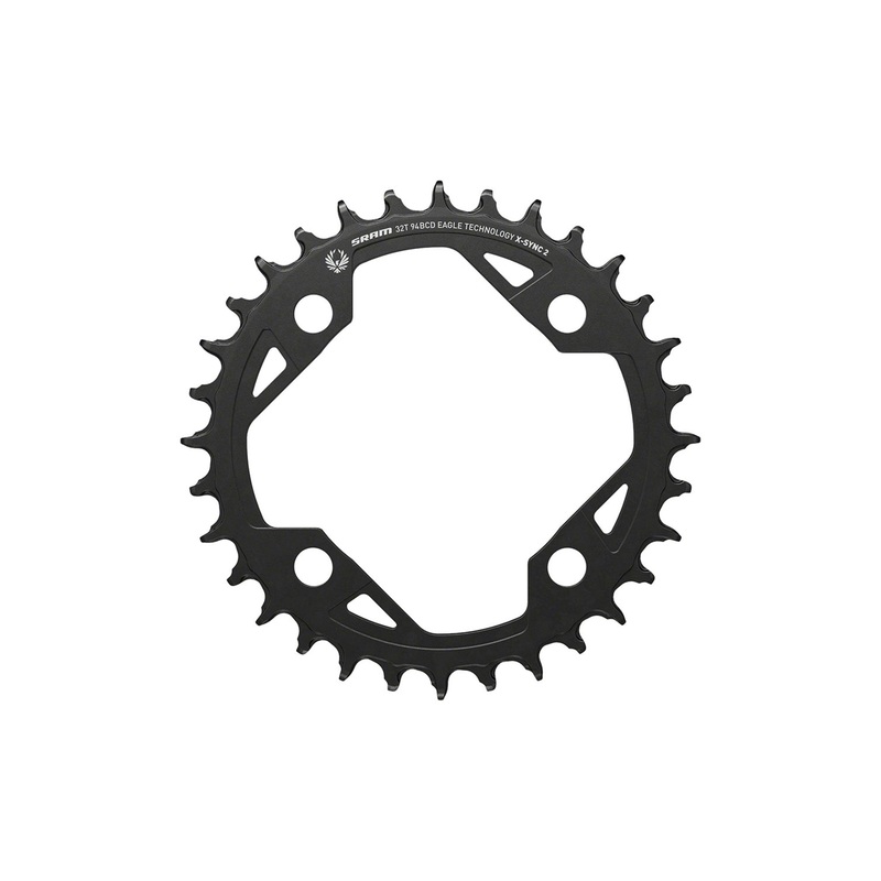SRAM X-SYNC 2 Eagle E-MTB Chainring 94mm BCD 32t Black