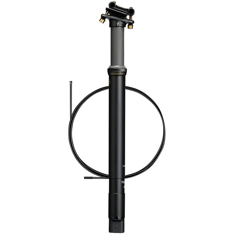 Crankbrothers Highline 11 Dropper Seatpost, 31.6, 100mm, Black