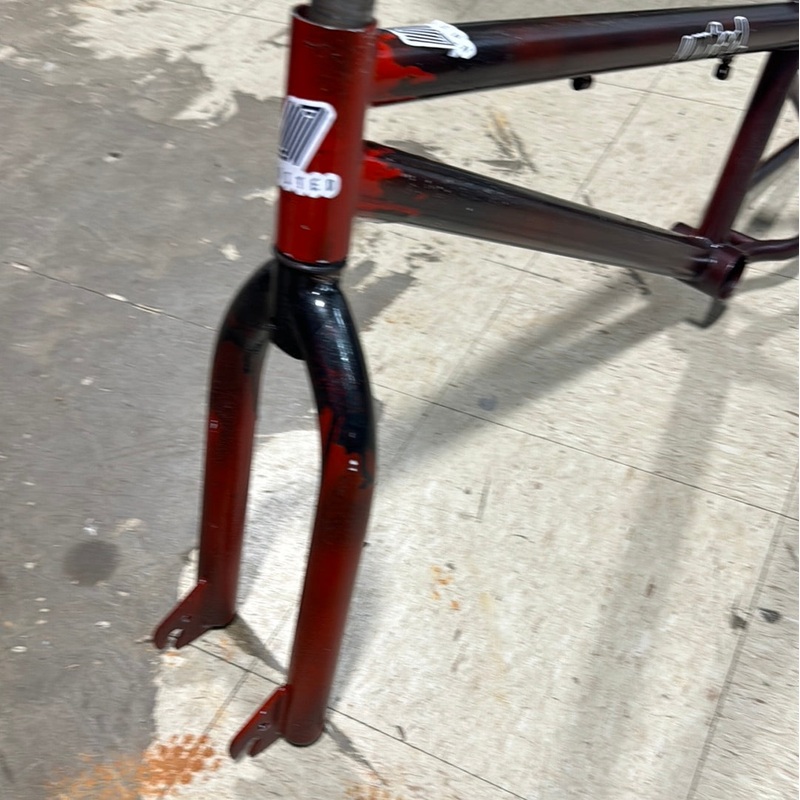 United bmx frame & fork