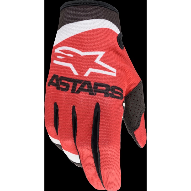 ALPINESTARS Radar Gloves Red/Matte Blue/Neon Yellow Medium
