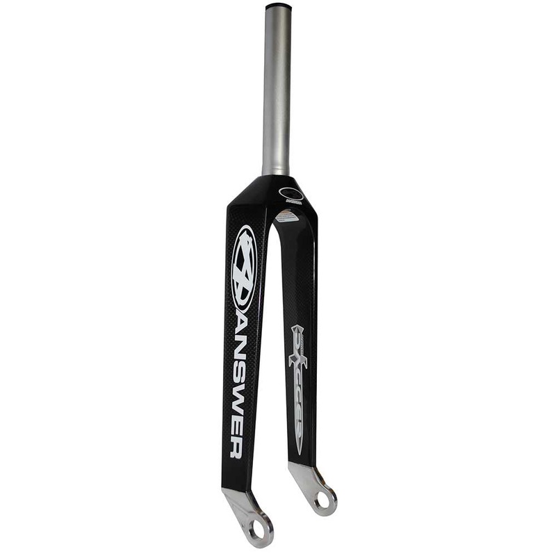 Answer Dagger Pro Cruiser Carbon BMX Race Fork-24″-1 1/8″-20mm Black