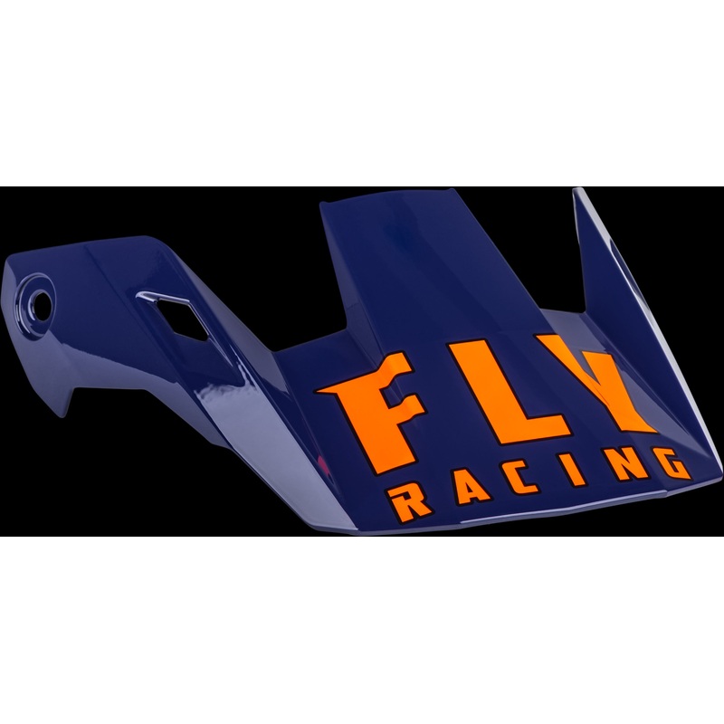 FLY RACING Rayce Helmet Visor Navy/Orange/Red Xs-Lg