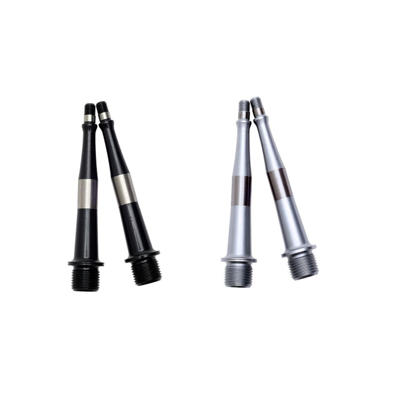 HT T2 Pedal Spindles – Chromoly Black