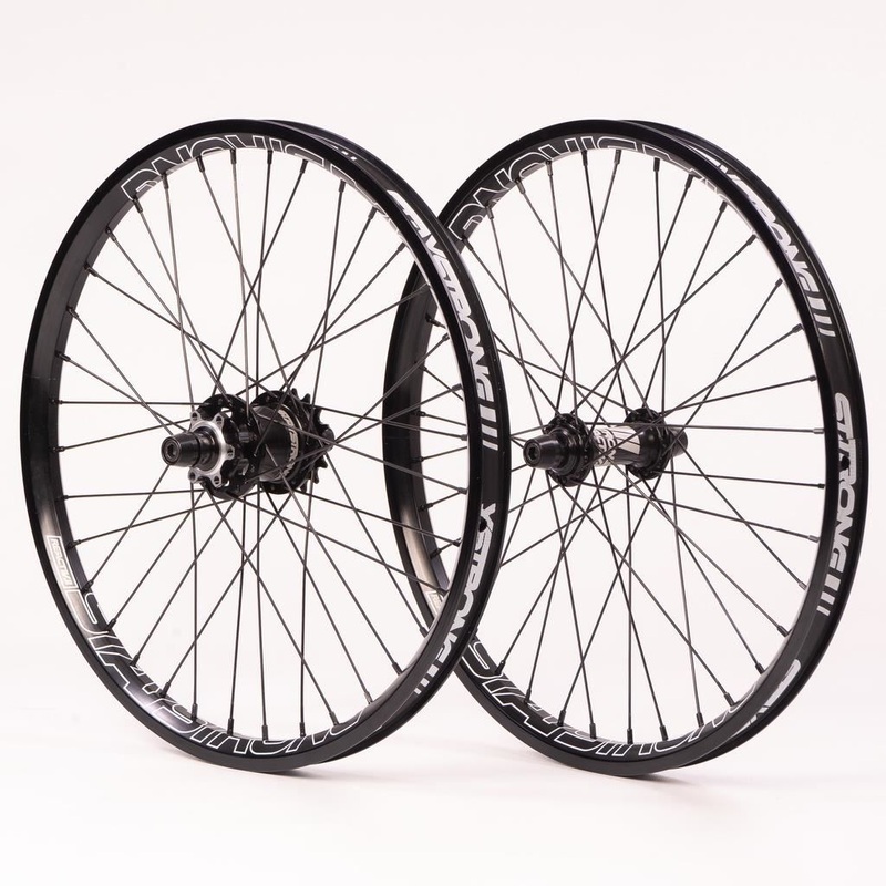 Stay Strong Reactiv 2 20″ Disc Race Wheelset – Black/ 1.75″