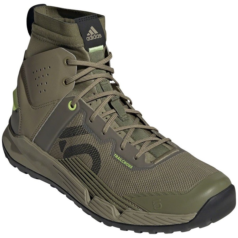 Trailcross Mid Pro Flat Shoes – Men’s, Orbit Green/Core Black/Pulse Lime 10
