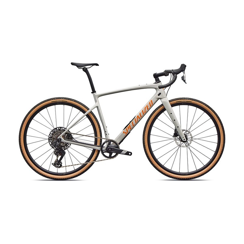 2026 Specialized Diverge Comp Bike Dolomite Metallic/Orange Zest 54