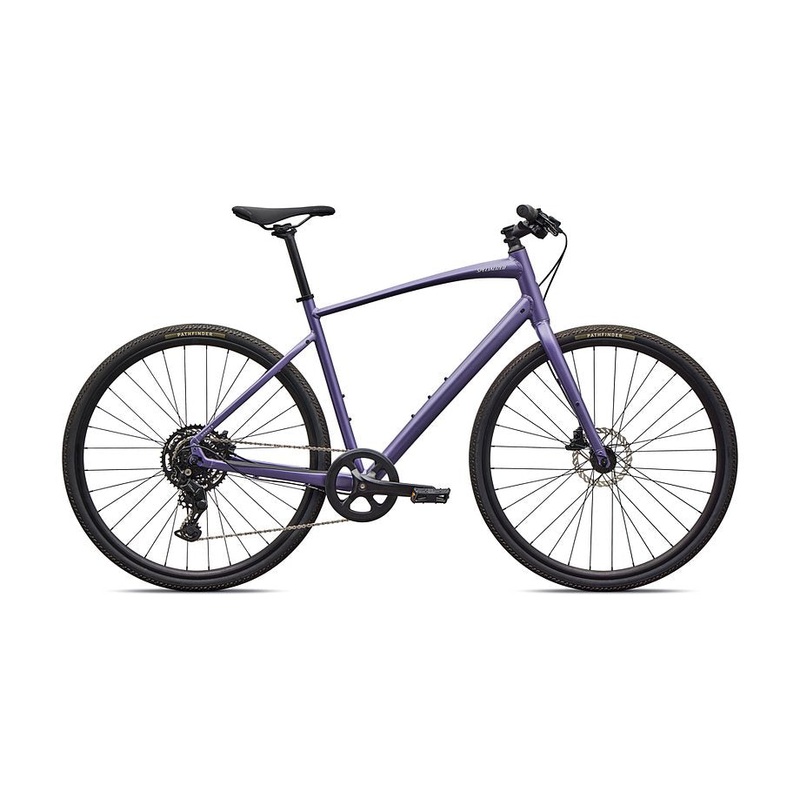 2026 Specialized Sirrus X 2.0 Km Bike Satin Mauve Metallic / Dolomite Metallic Frost Reflective Xs
