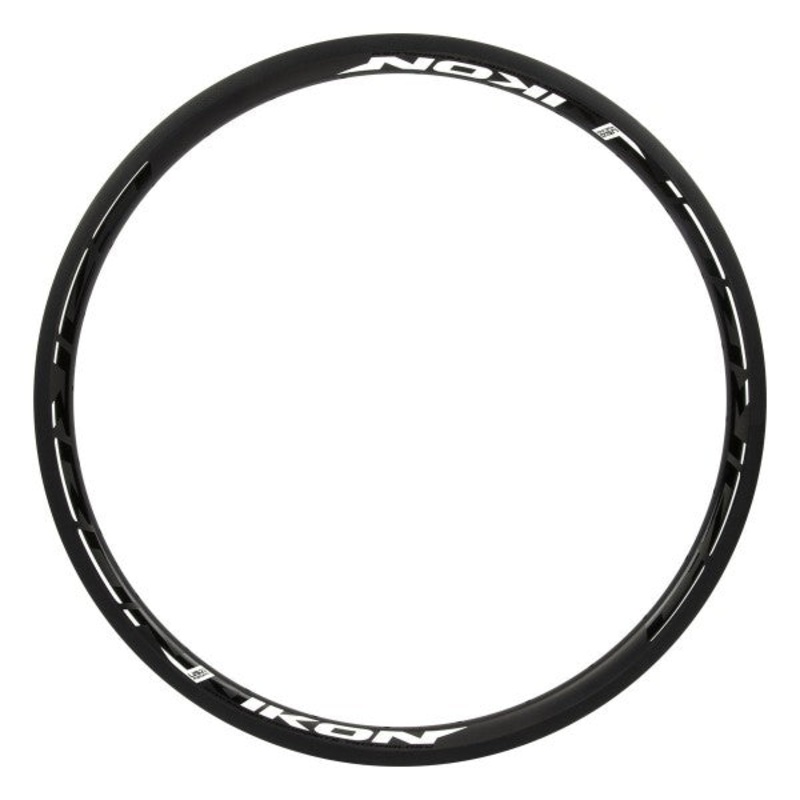 Ikon Carbon 20″ Rim 451x22mm 36h With Brake Surface Black / White