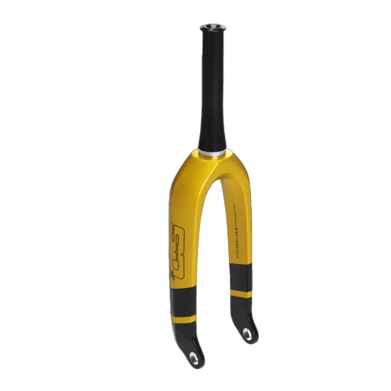 SD Pro Tapered Carbon BMX Fork V2-20″-Black/Gold