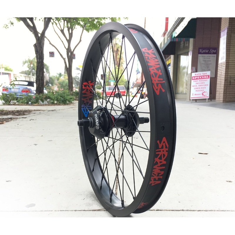 Stranger Sealed Crux XL Rear Wheel RHD Black