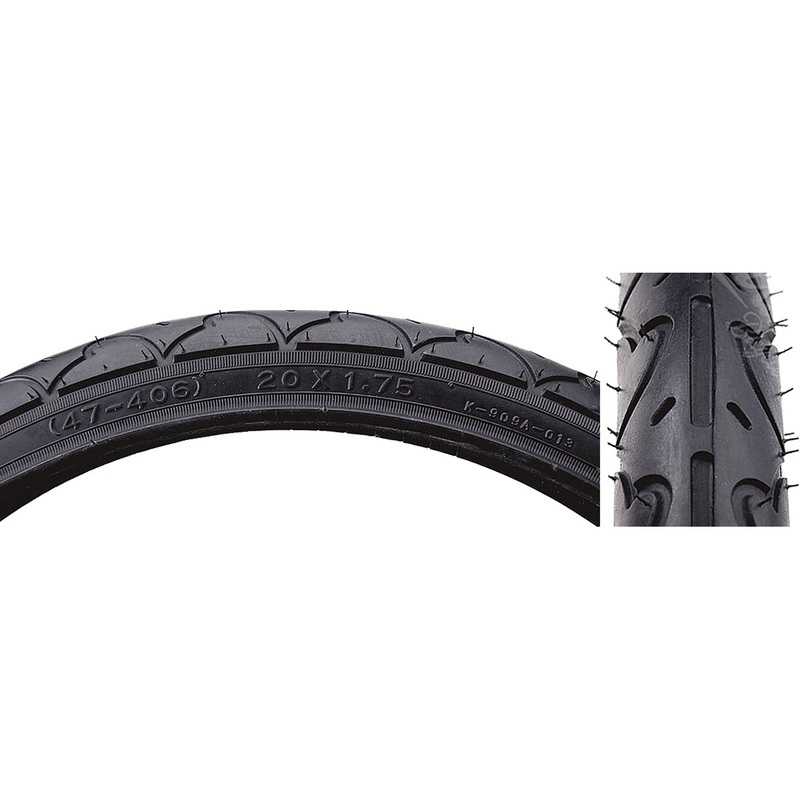 20×1.75 Kenda K909 Freestyle BMX tire – All Black