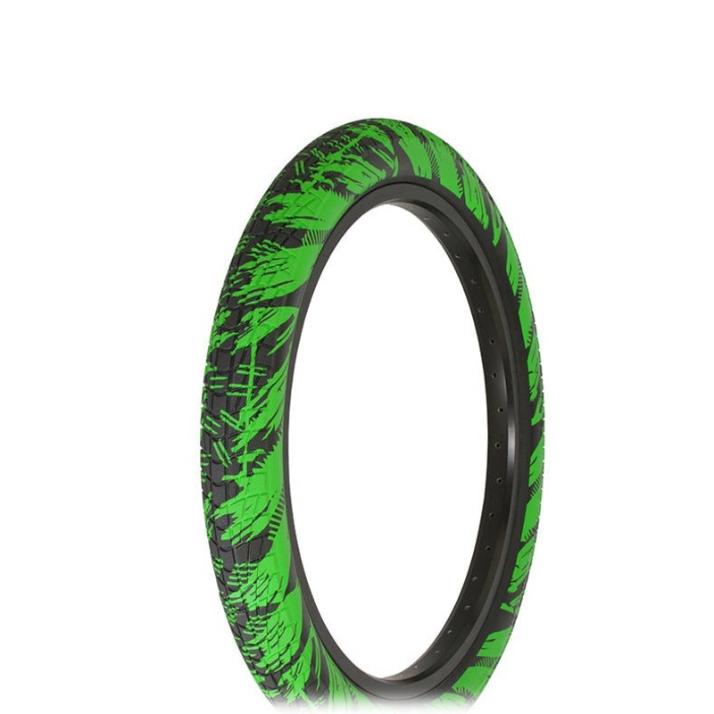 20×2.35 Ralson Contact BMX tire – Green Fireball
