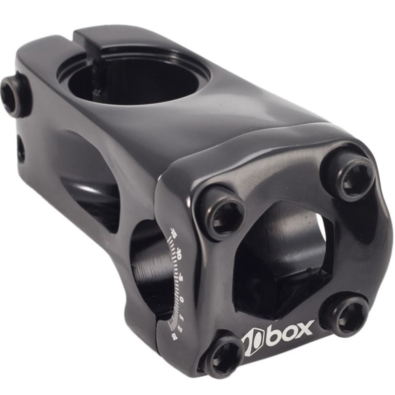 Box Two Front Load 1-1/8″ Race Stem Black 53mm