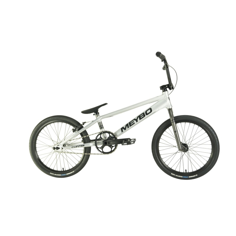 Meybo Clipper BMX Race Bike-Matte Grey/Black/Dark Grey-Pro-XL Pro XL