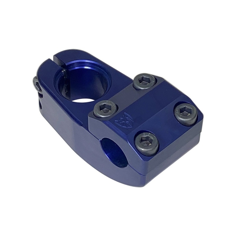 S&M Enduro V2 Top Load BMX Stem – 49mm – Blue Groove – USA Made