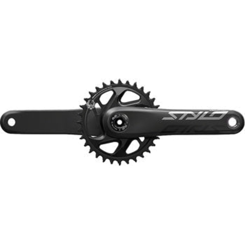 STYLO Carbon Eagle Fat Bike Bicycle Crankset – 170mm, 12-Speed, 30t, Direct Mount, DUB Spindle Interface, For 170mm Rear Spacing