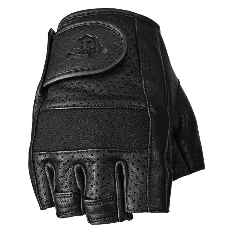 HIGHWAY 21 Half Jab Perforated Gloves Black Lg