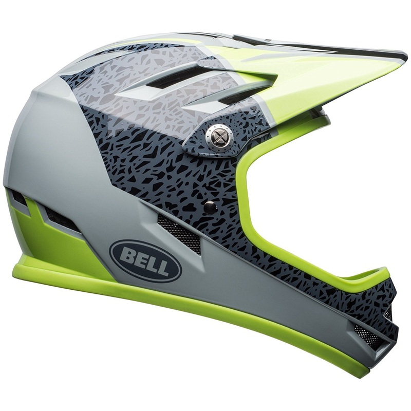 Bell Sanction Helmet-Gloss Smoke/Pear Reparation X-Small