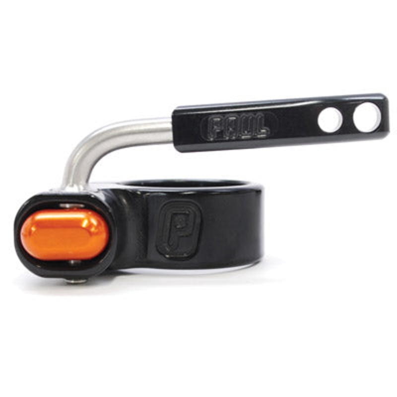 Paul,Seat Qr,31.8,Blk W/Orng Alloy And Stainless Steel Quick Release Seatpost Collar Paul Component Engineering Seatposts NA Black/Orange