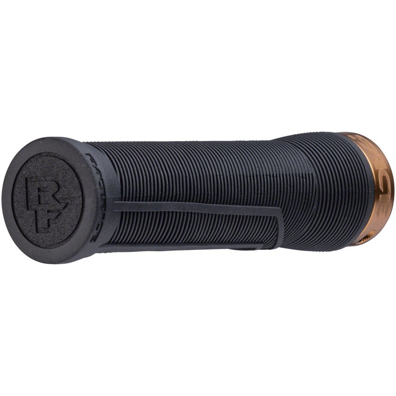 RaceFace Chester Grips – Lock-On, Black/Kashmoney, 34mm