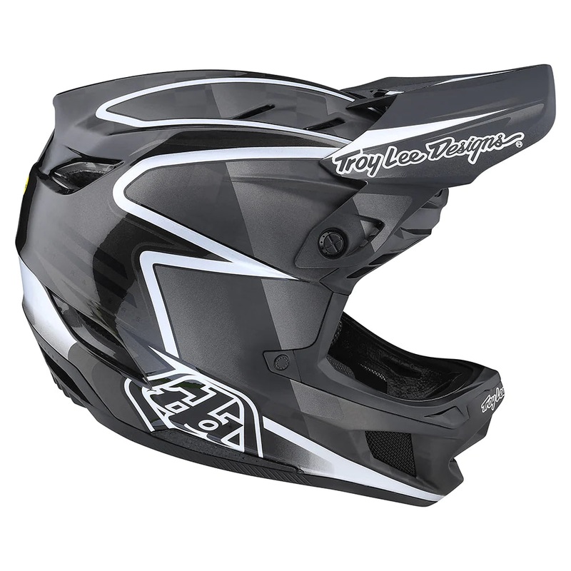 TROY LEE D4 CARBON LINES HELMET XS BLACK