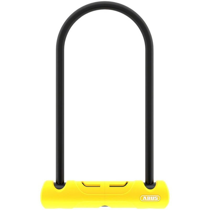 402 U-Lock – 4.3×9″, Keyed, Black, Includes bracket