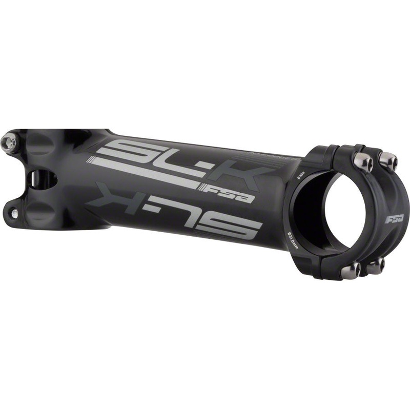 FSA (Full Speed Ahead) SL-K Stem – 120mm 31.8 Clamp +/-6 1 1/8″ Alloy Black