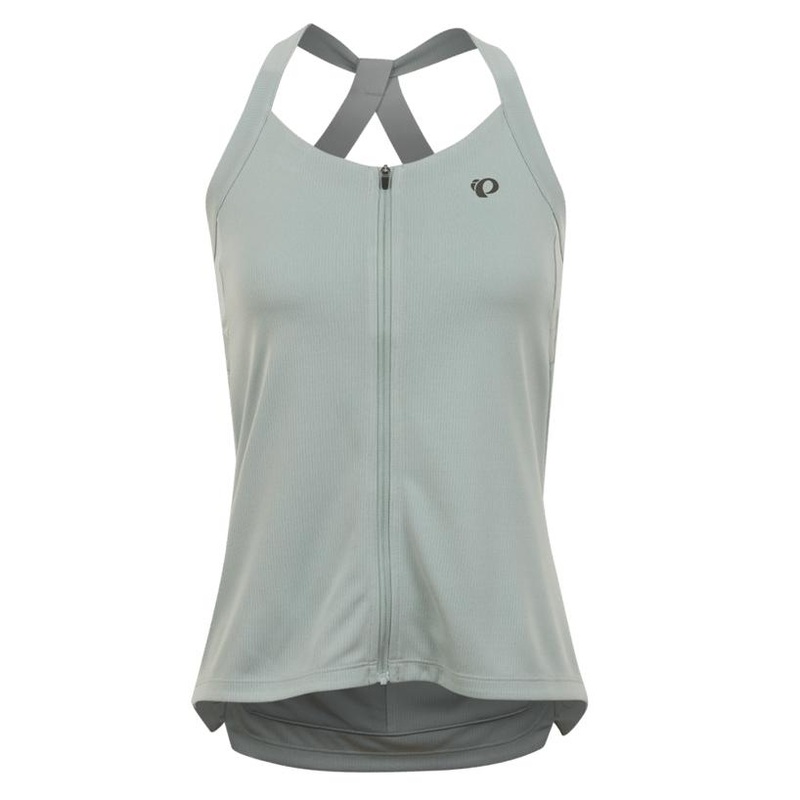 Women’s Sugar Sleeveless Cycling Jersey – Gray Gray X-Small