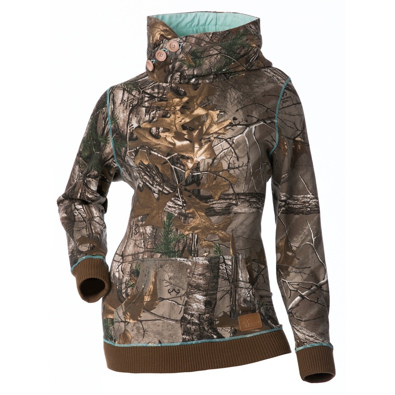 DSG Side Button Pullover Hoodie Aqua S Aqua Small