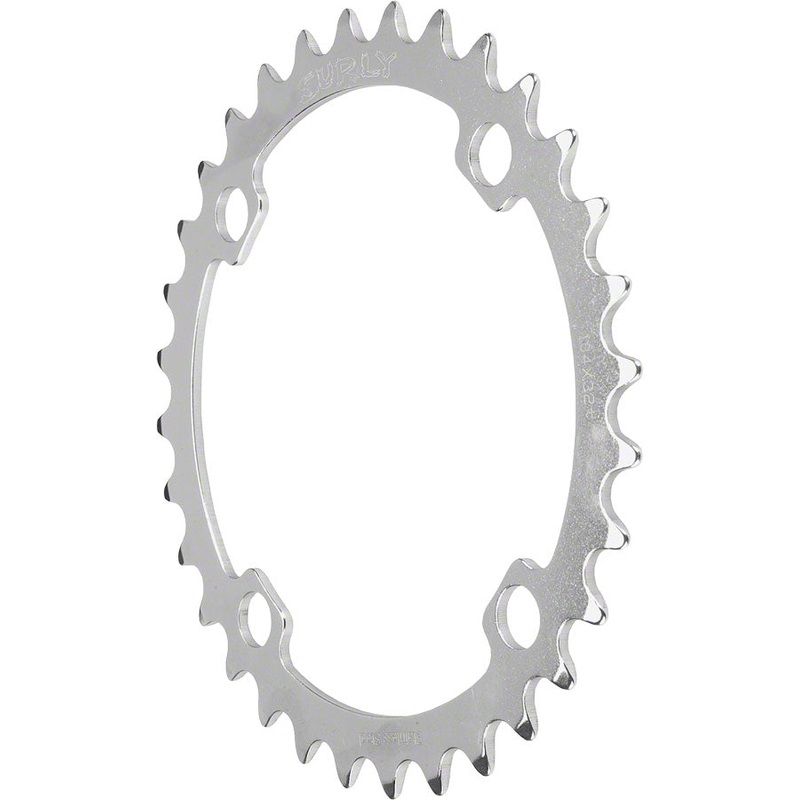 Surly Stainless Steel Ring 34t x 104mm