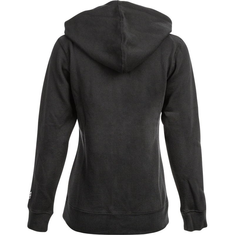 FLY RACING Women’S Fly Corporate Zip Up Hoodie Black 2x