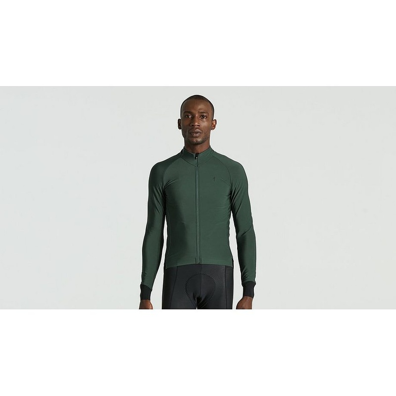 Specialized sl expert thermal jersey ls men forest green xl