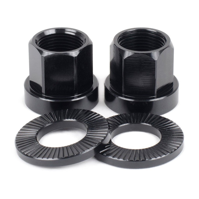 Shadow Conspiracy Alloy Axle Nuts Black 14mm: ( $12.95 )