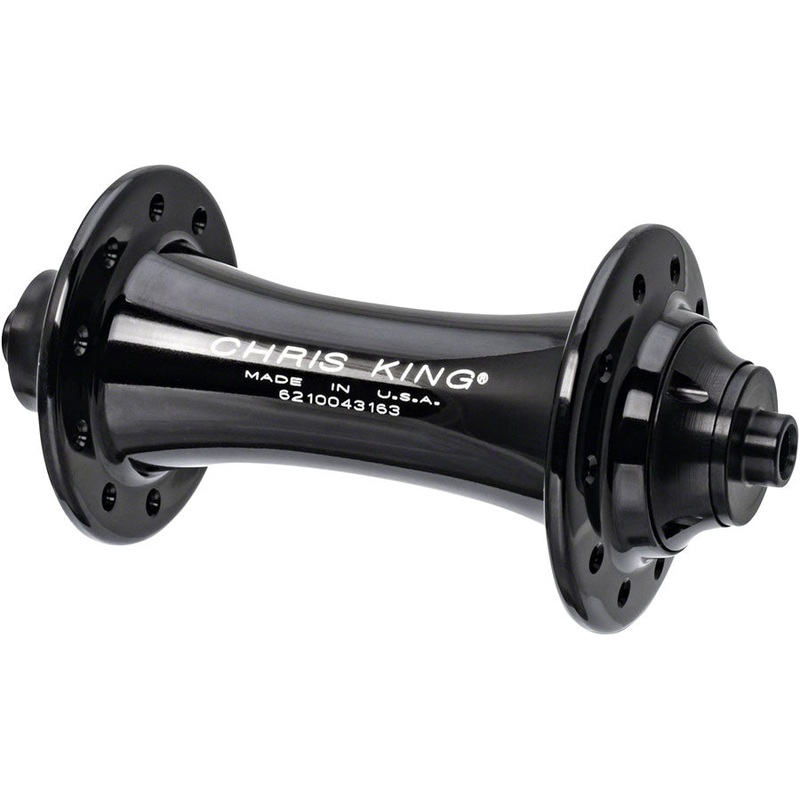 Chris King R45 Front Hub – QR x 100mm, Rim Brake, Black, 32H