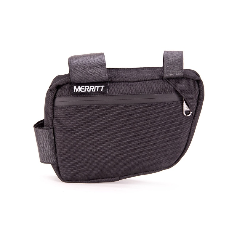 Merritt Corner Pocket Frame Bag Black