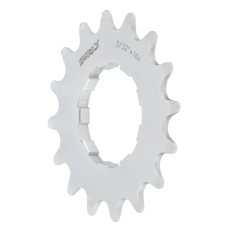 Surly Single Cassette Cog 3/32″ Splined 16t