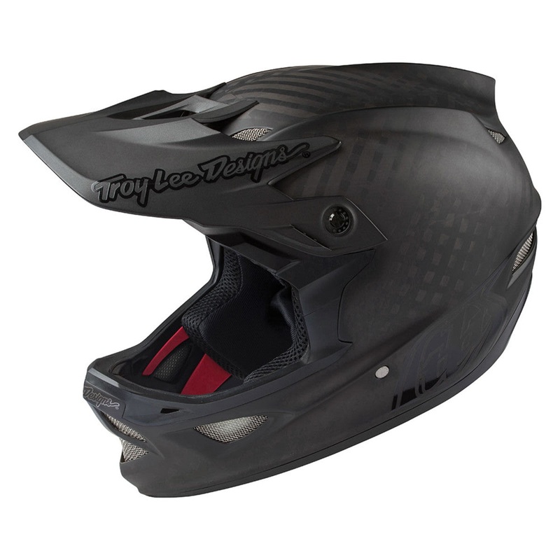 Troy Lee D3 Carbon MIPS Helmet-Midnight Black X-Small