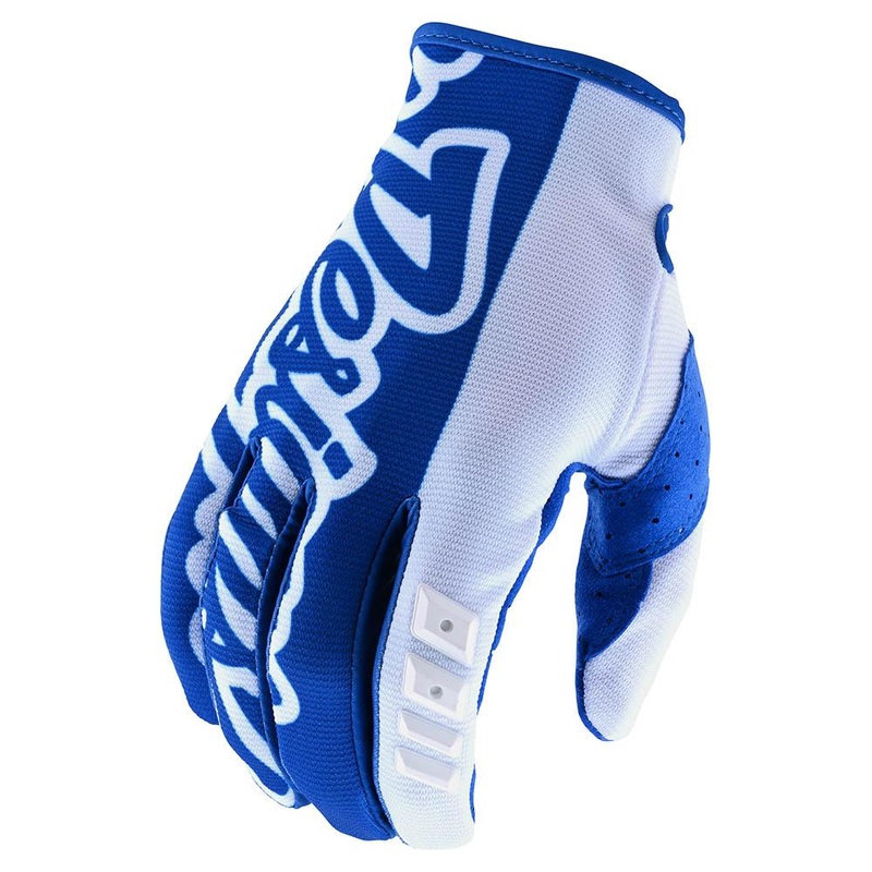 Troy Lee GP BMX Race Gloves-Blue Adult Medium