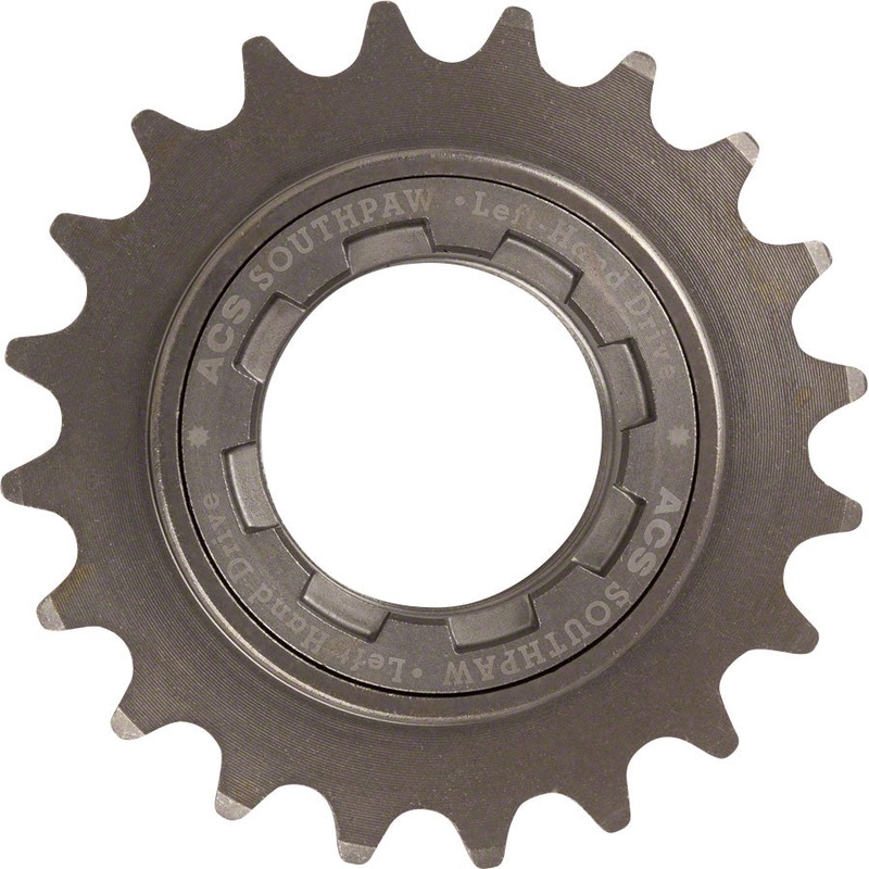 ACS Southpaw Freewheel – 20t, Gun Metal, For Left Hand Drive