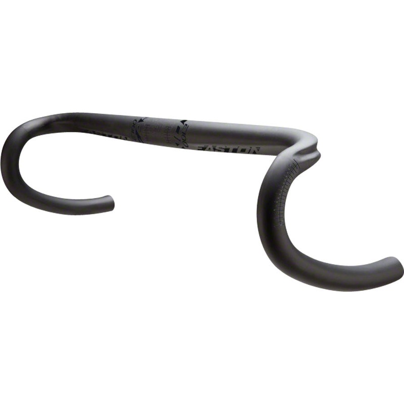 Easton E100 Drop Handlebar – Carbon, 31.8mm, 44cm, Black